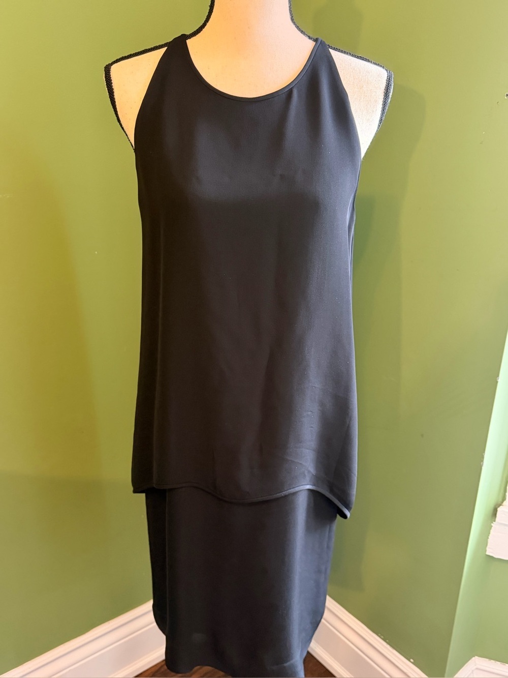 Theory Black Sleeveless Dress size 10
